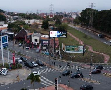 Outdoor na Face para Avenida Washington Luiz x Av. Barão de Tatuí em Sorocaba